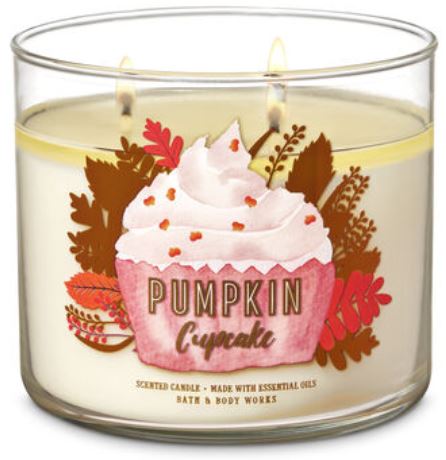 Bath and Body Works Fall Candle Haul- Pumpkin Cupcake